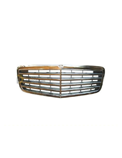 Grille de calandre chrome gris MERCEDES W211 Classe E 04/06-02/09