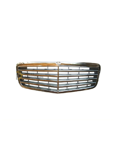 Grille de calandre chrome gris MERCEDES W211 Classe E 04/06-02/09