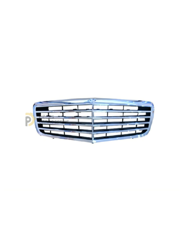 Grille de calandre chrome noir MERCEDES W211 Classe E (04-09)