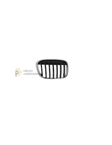 Grille de calandre noire et chrome pour BMW X1 F48 (10/15-03/20)