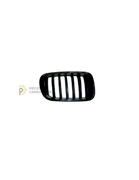 Grille de calandre droite BMW X3 II F25 - Chromée, lames noires
