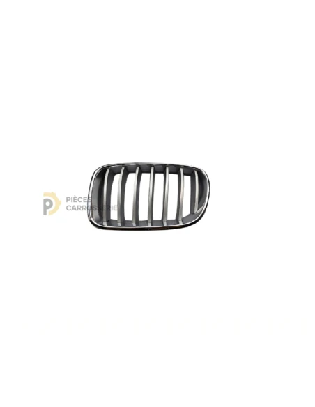Grille de calandre gauche BMW X3 F25 2010-2014, chrome noir