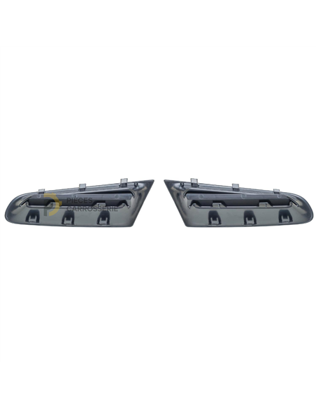 Grille de calandre gauche noire pour RENAULT CLIO III (2005-09)