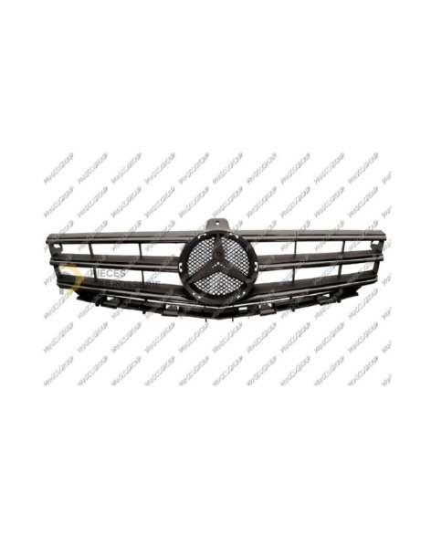 Grille de calandre noire MERCEDES W169 A II 2008-2012 sans sigle