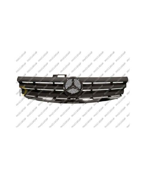 Grille de calandre Noire-Chrome pour MERCEDES W169 Classe A II