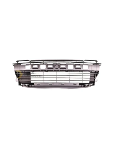 Grille centrale pare-chocs avant gris aluminium PEUGEOT 206 Plus