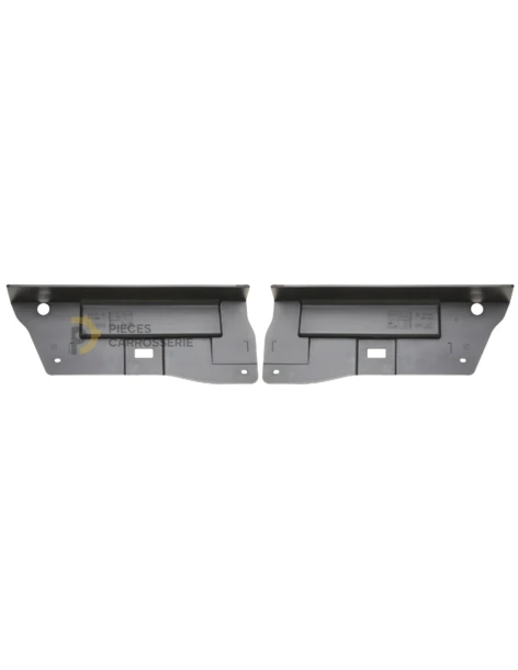 Jeu déflecteurs pare-chocs avant RENAULT CLIO IV - Kit complet