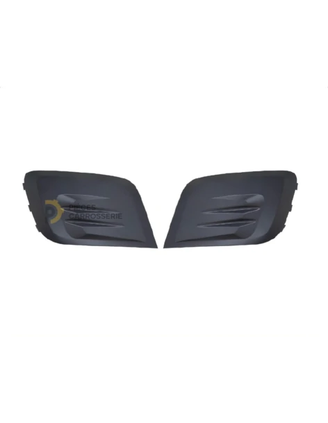 Jeu enjoliveurs noirs pour PEUGEOT PARTNER II 05/15-08/18