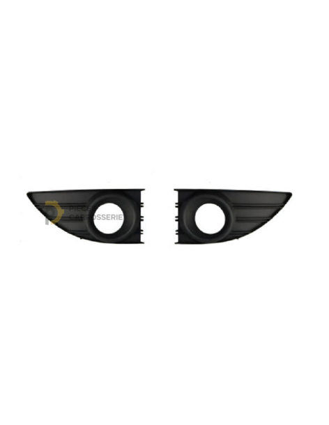 Kit grilles antibrouillards RENAULT FLUENCE sans chrome