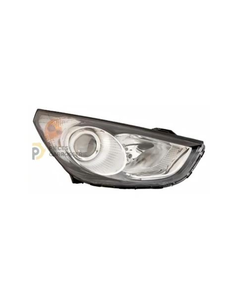 Phare droit électrique H7+H7 pour Hyundai iX35 (2010-2013)