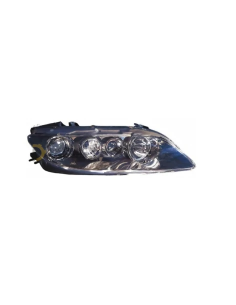 Phare droit MAZDA 6 (07/2005-02/2008) - H1+H3 Noir, Électrique