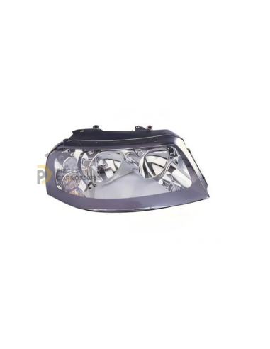 Phare droit H1+H7 Chrome pour Volkswagen Sharan I (04-10)