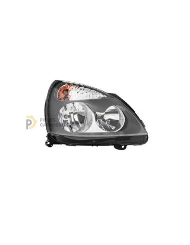 Phare droit H1+H7 Hella pour Renault Clio Campus I 2006-2009
