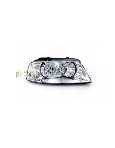 Phare droit H1+H7 noir pour Volkswagen Sharan I (2004-2010)