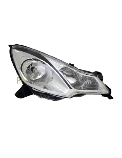 Phare droit H1+H7 CITROEN DS3 11/09-12/16, réglage électrique