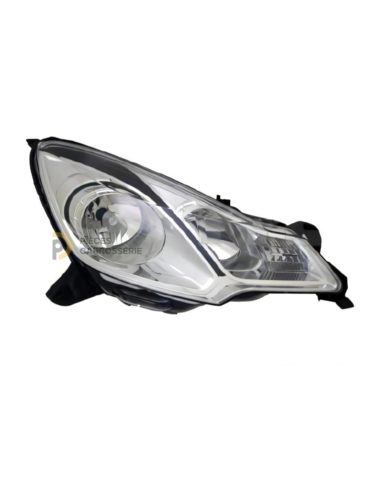 Phare droit H1+H7 CITROEN DS3 11/09-12/16, réglage électrique