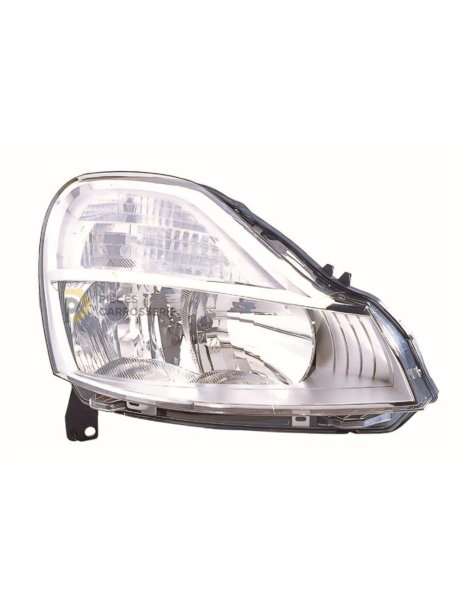 Phare droit H1+H7 RENAULT MODUS II & GRAND MODUS (01/2008)