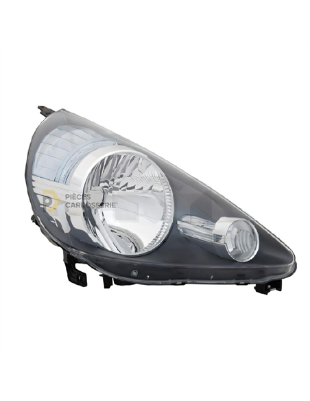 Phare droit H4 compatible HONDA JAZZ I (01/02-11/08)