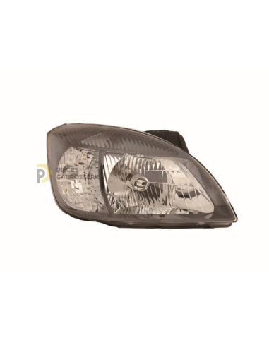 Phare droit H4 électrique noir KIA RIO II (2005-2011)
