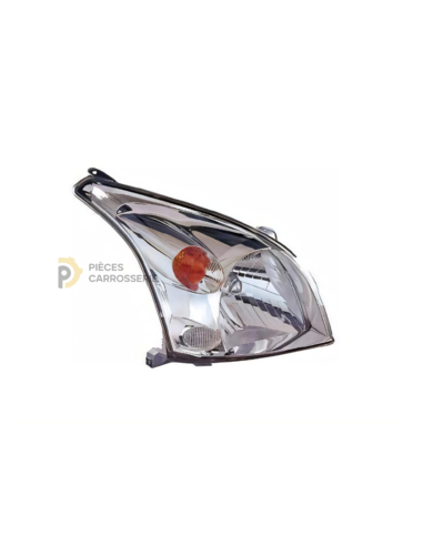 Phare droit H4 électrique pour Toyota Land Cruiser 120/125