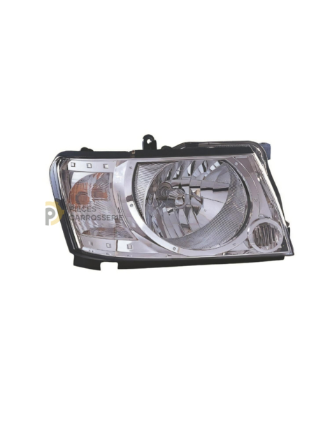 Phare droit H4 manuel pour NISSAN PATROL GR II (2004-2009)