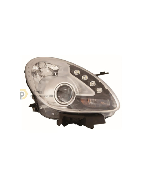 Phare droit H7+H1 Chrome ALFA ROMEO GIULIETTA 2010-2016