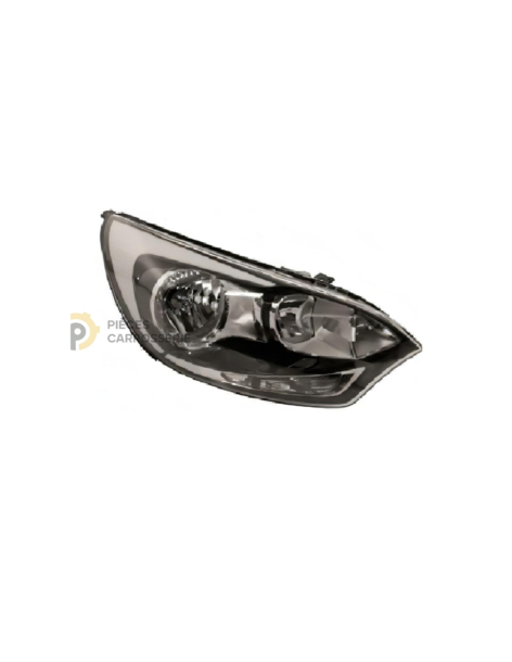 Phare droit H7+H1 [Noir] KIA RIO III (09/11-03/15)