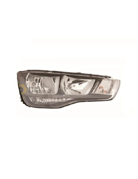 Phare droit H7+H1 AUDI A1 I (2010-2014) - Électrique, Non Xénon