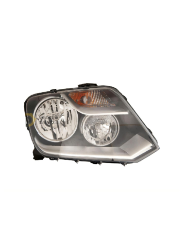 Phare droit H7+H15 pour Volkswagen Amarok avec feu de jour