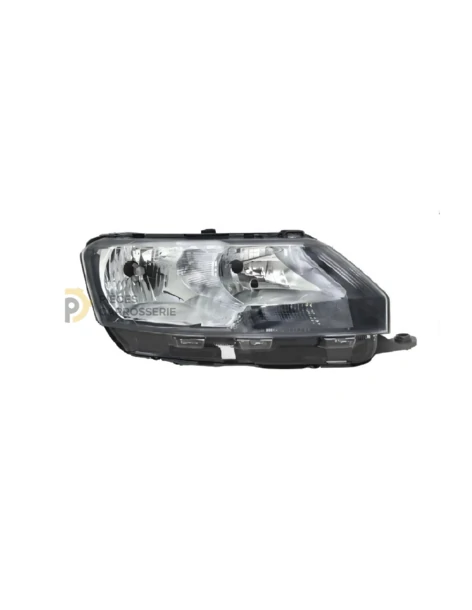 Phare droit H7+H15 SKODA RAPID (10/2012-08/2017) - Électrique