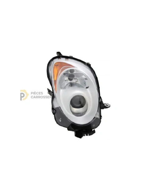 Phare droit H7+H7 Chrome pour ALFA ROMEO MITO (08-16)