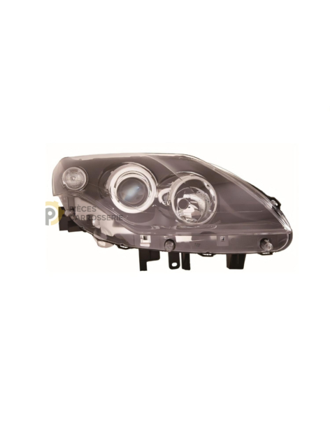 Phare droit H7+H7 Noir RENAULT LAGUNA III (09/07-10/10)