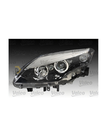Phare droit H7+H7 Noir Valeo pour RENAULT LAGUNA III 2010-2013