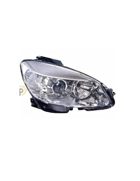 Phare droit H7+H7 MERCEDES W204 Classe C (03/07-03/11)