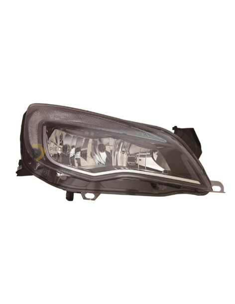 Phare H7+H7+Diurne Noir-Chrome OPEL ASTRA J 5 portes 08/12-09/15