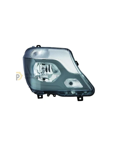 Phare droit H7+H7 MERCEDES W906 SPRINTER II - 09/2013 à 05/2018