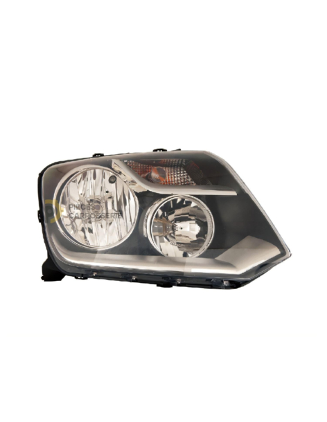 Phare droit manuel noir pour Volkswagen Amarok (09/2010+)