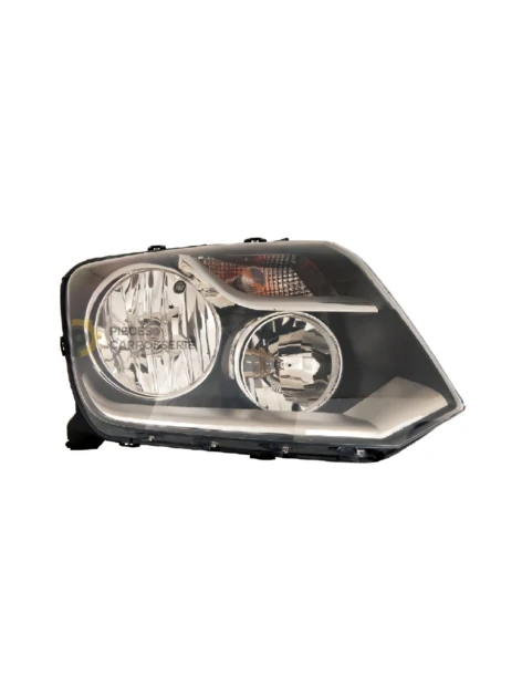 Phare droit manuel noir pour Volkswagen Amarok (09/2010+)