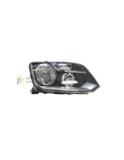Phare droit manuel noir pour Volkswagen Amarok 2013+