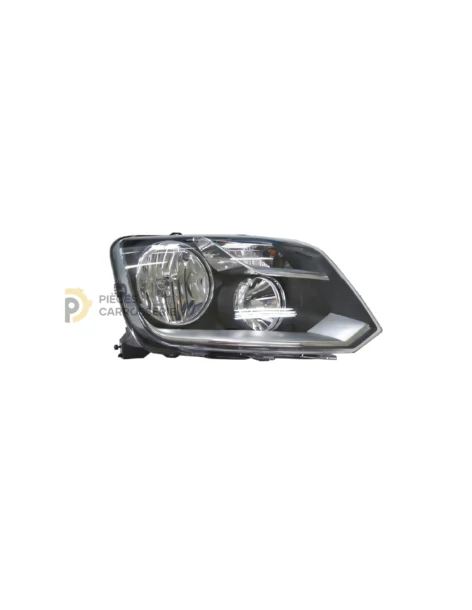 Phare droit manuel noir pour Volkswagen Amarok 2013+