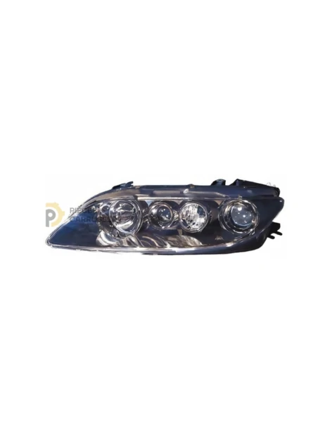 Phare gauche H1+H1 Noir MAZDA 6 (07/05-02/08) - Compatible