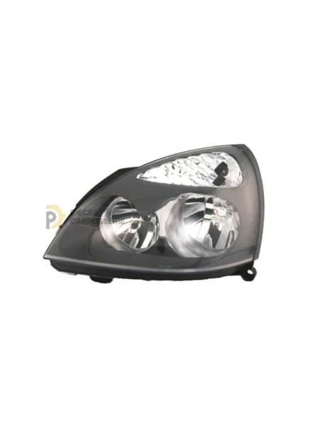 Phare gauche H1+H7 gris pour Renault Clio Campus I (2006-2009)