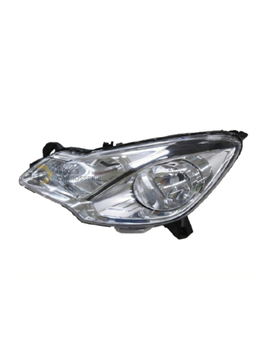 Phare gauche H1+H7 noir CITROEN DS3 (11/2009-12/2016)