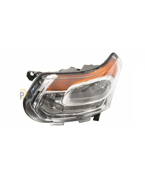 Phare gauche H1+H7 CITROEN C3 PICASSO I, réglable électrique