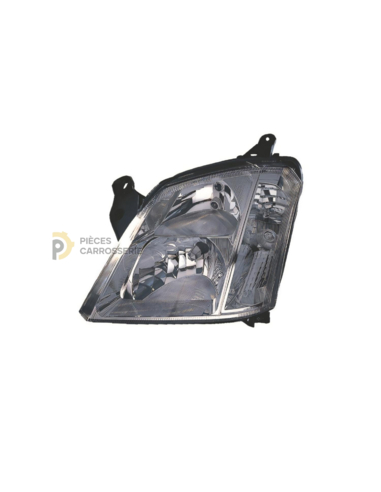 Phare gauche réglable H1+H7 pour OPEL MERIVA A (06-10)