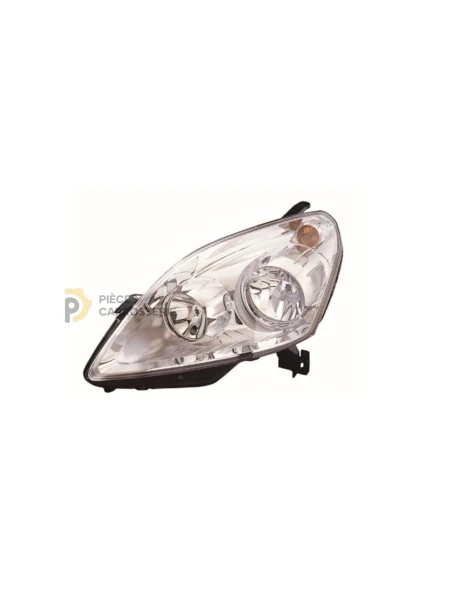 Phare gauche H1+H7 OPEL ZAFIRA B 02/08-10/11 avec moteur électrique