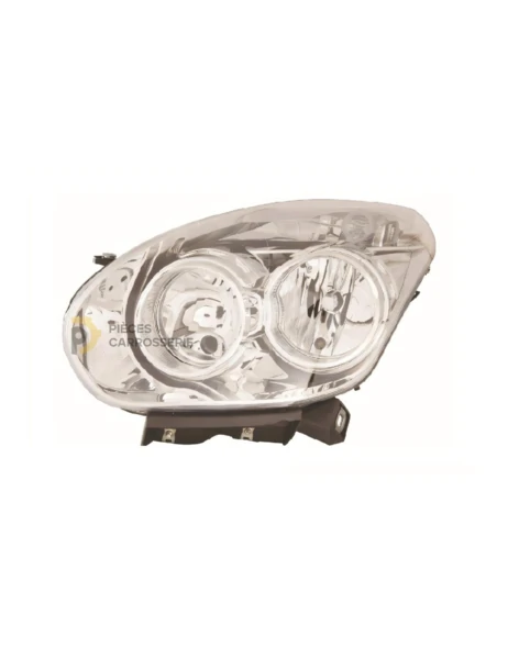 Phare gauche OPEL COMBO III D H1+H7, réglage électrique