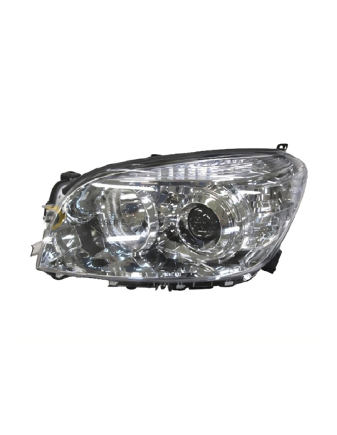 Phare gauche H11+HB3 Chrome pour TOYOTA RAV 4 III 2006-2009
