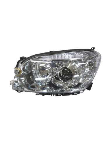 Phare gauche H11+HB3 Chrome pour TOYOTA RAV 4 III 2006-2009