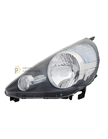Phare gauche H4 pour Honda Jazz I (2002-2008) - Compatible